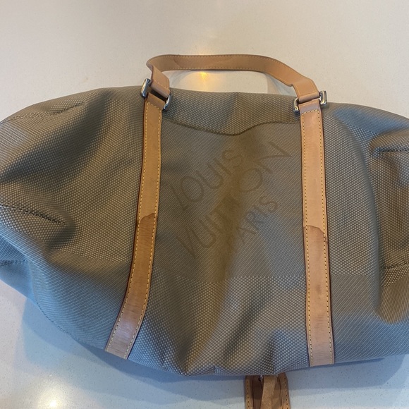 Louis Vuitton Earth Damier Geant Canvas Attaquant Keepall Sac Polochon - Picture 2 of 12